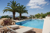 Villa Benissa veranda